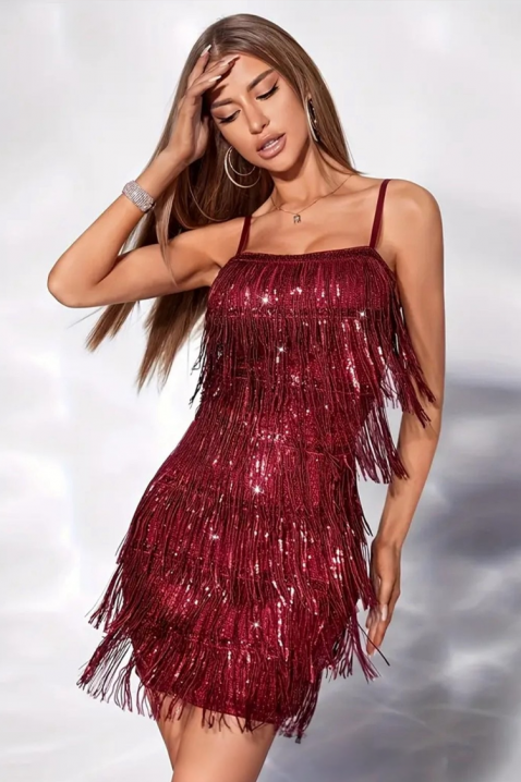 Haljina REZRENDA, Boja: bordo, IVET.HR - MODERNA ODJEĆA