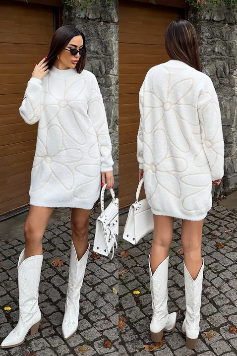 Haljina GANIZETA WHITE, Boja: bijela, IVET.HR - MODERNA ODJEĆA