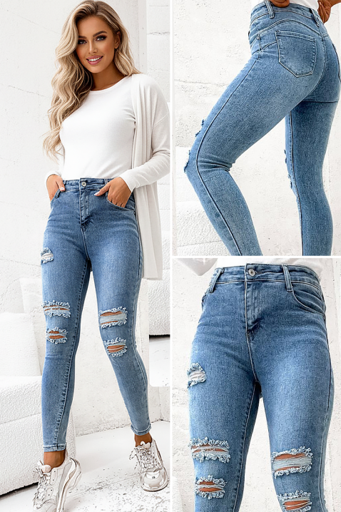 Traperice DENZIMA, Boja: svijetlo plava, IVET.HR - MODERNA ODJEĆA