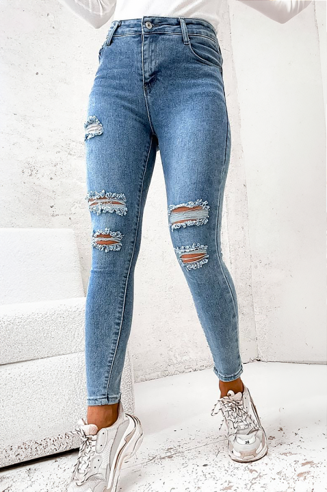 Traperice DENZIMA, Boja: svijetlo plava, IVET.HR - MODERNA ODJEĆA