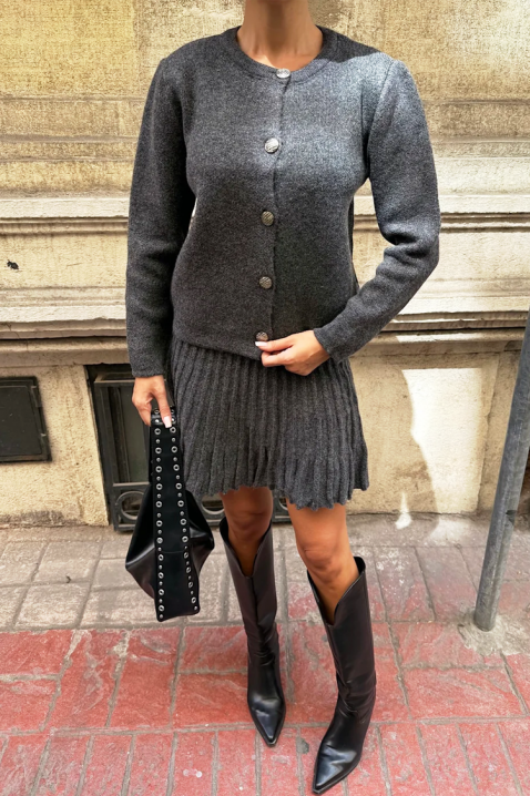 Komplet ERDIMOLA, Boja: grafitna, IVET.HR - MODERNA ODJEĆA