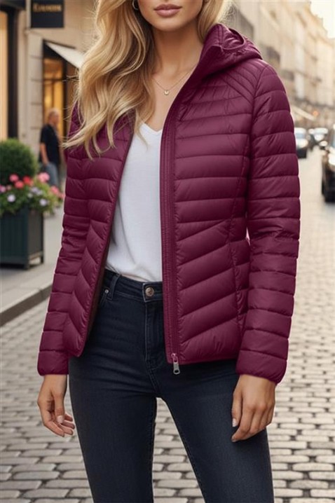 Jakna BRILENZA BORDO, Boja: bordo, IVET.HR - MODERNA ODJEĆA