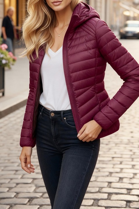 Jakna BRILENZA BORDO, Boja: bordo, IVET.HR - MODERNA ODJEĆA