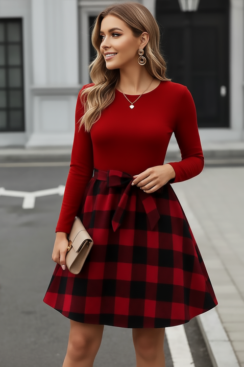 Haljina GLAVENDA RED, Boja: crvena, IVET.HR - MODERNA ODJEĆA