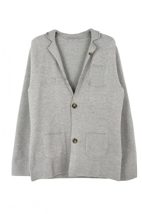 Muški kardigan PITERFO, Boja: siva, IVET.HR - MODERNA ODJEĆA