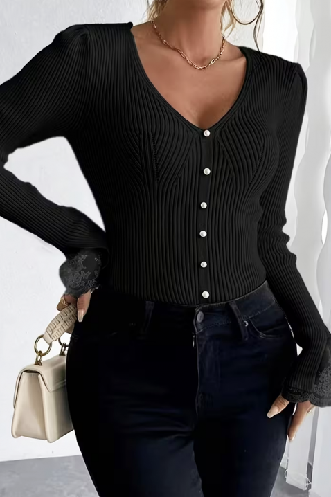 Ženska bluza ZLOVELDA BLACK, Boja: crna, IVET.HR - MODERNA ODJEĆA