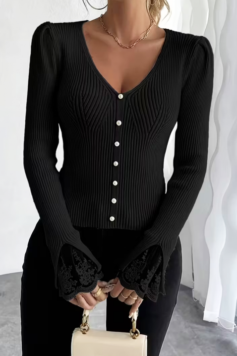 Ženska bluza ZLOVELDA BLACK, Boja: crna, IVET.HR - MODERNA ODJEĆA