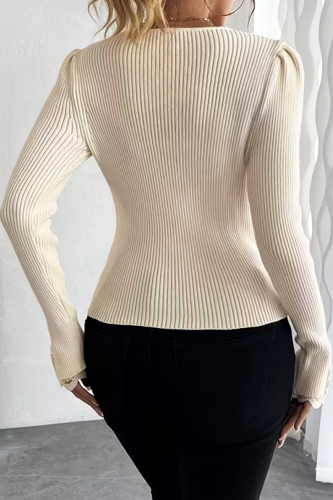 Ženska bluza ZLOVELDA ECRU, Boja: drap, IVET.HR - MODERNA ODJEĆA