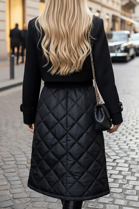 Kaput KAPITOLZA, Boja: crna, IVET.HR - MODERNA ODJEĆA