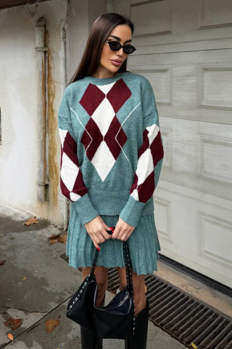 Komplet SILMEKA, Boja: višebojna, IVET.HR - MODERNA ODJEĆA