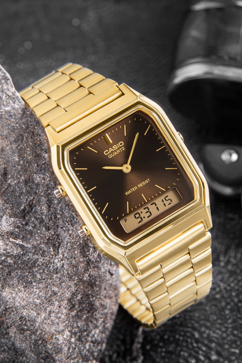 Muški sat CASIO AQ-230GA-5AMQYDF, Boja: zlatna, IVET.HR - MODERNA ODJEĆA