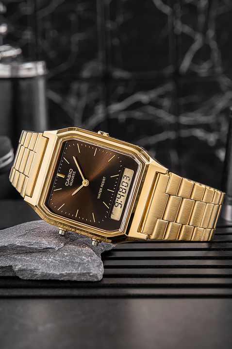 Muški sat CASIO AQ-230GA-5AMQYDF, Boja: zlatna, IVET.HR - MODERNA ODJEĆA