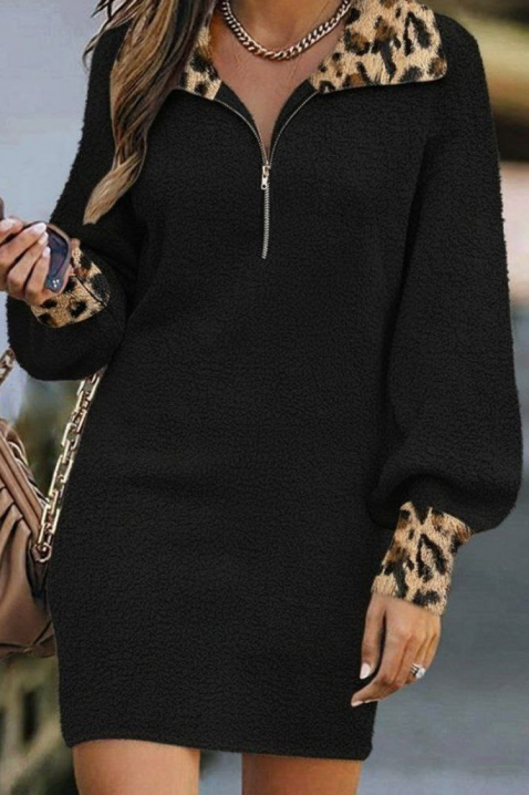 Haljina VIOREKA BLACK, Boja: crna, IVET.HR - MODERNA ODJEĆA