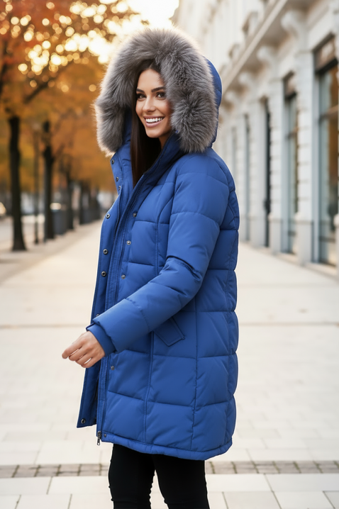 Jakna DRUVERDA BLUE, Boja: plava, IVET.HR - MODERNA ODJEĆA