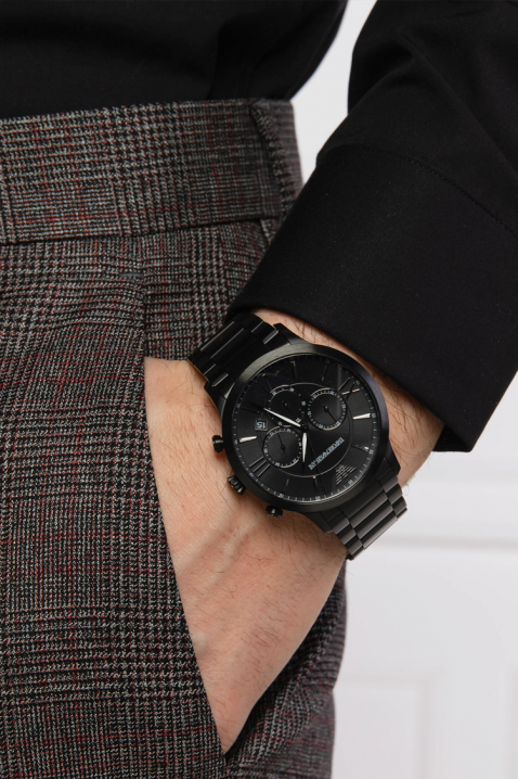 Muški sat Emporio Armani Giovanni AR11349, Boja: crna, IVET.HR - MODERNA ODJEĆA