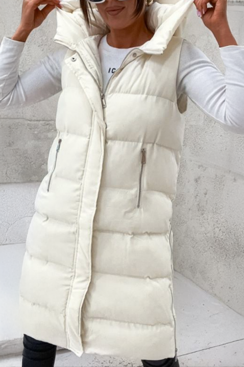 Prsluk GRENORZA WHITE, Boja: bijela, IVET.HR - MODERNA ODJEĆA