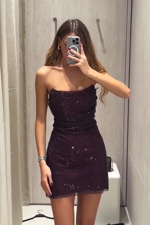 Haljina ZANVINA, Boja: ljubičasta, IVET.HR - MODERNA ODJEĆA