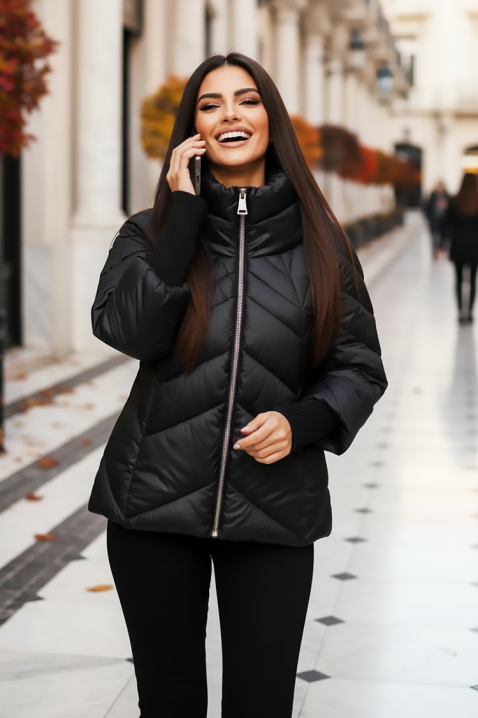 Jakna KAMARIYA BLACK, Boja: crna, IVET.HR - MODERNA ODJEĆA