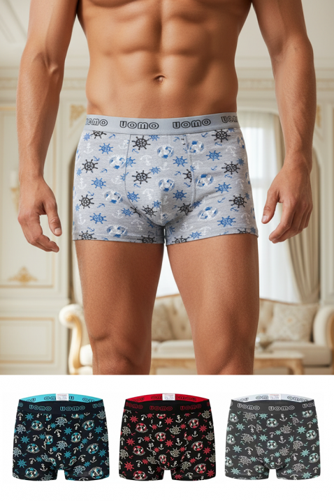 Set od četiri muške bokserice ZILFIR, Boja: višebojna, IVET.HR - MODERNA ODJEĆA