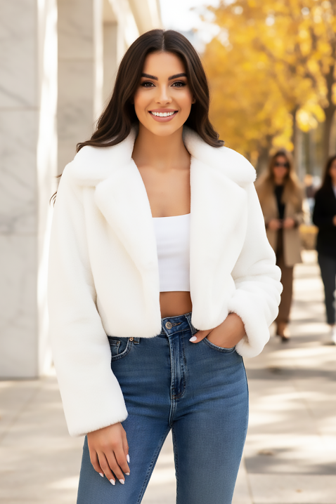 Jakna LAVIRA WHITE, Boja: bijela, IVET.HR - MODERNA ODJEĆA