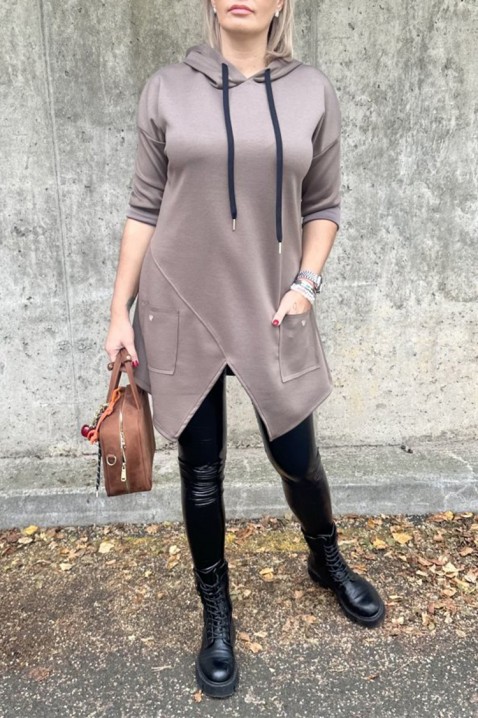 Tunika ALEZONDA MOCHA, Boja: moka, IVET.HR - MODERNA ODJEĆA