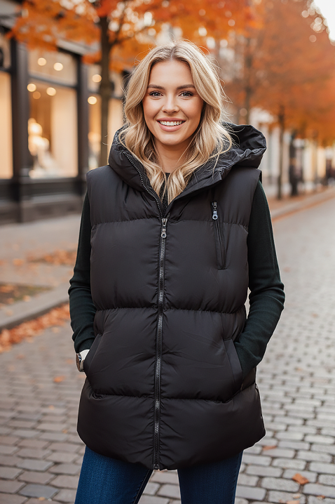 Prsluk ZORVELZA BLACK, Boja: crna, IVET.HR - MODERNA ODJEĆA