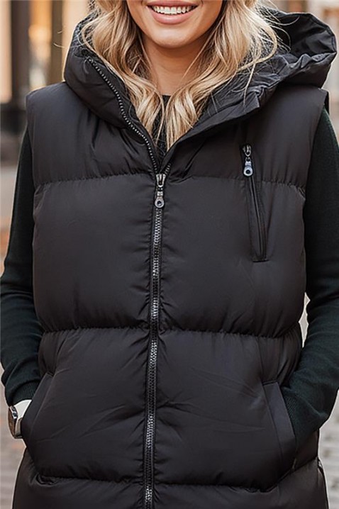 Prsluk ZORVELZA BLACK, Boja: crna, IVET.HR - MODERNA ODJEĆA