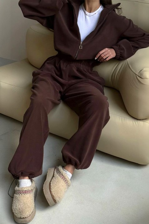 Komplet ZDRABLINA BROWN, Boja: smeđa, IVET.HR - MODERNA ODJEĆA