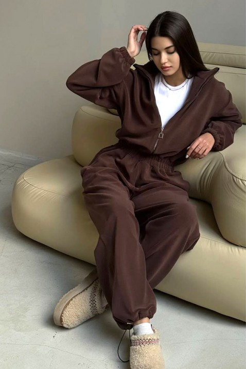 Komplet ZDRABLINA BROWN, Boja: smeđa, IVET.HR - MODERNA ODJEĆA