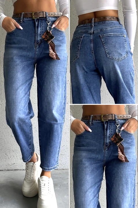 Traperice DENZILANA, Boja: plava, IVET.HR - MODERNA ODJEĆA