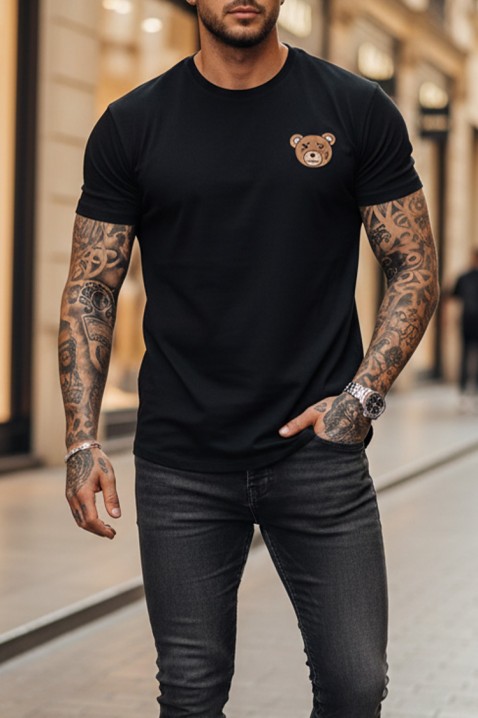 Muška majica BRONOZ, Boja: crna, IVET.HR - MODERNA ODJEĆA