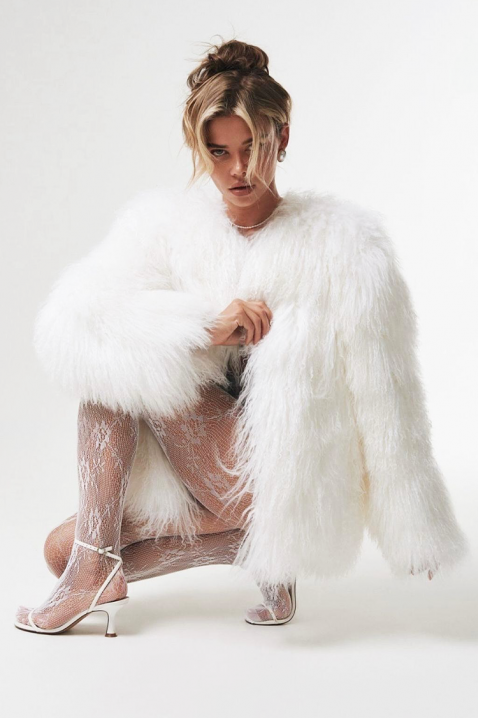 Kaput LOLENSIA WHITE, Boja: bijela, IVET.HR - MODERNA ODJEĆA