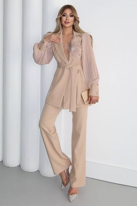 Komplet JILMERGA BEIGE, Boja: bež, IVET.HR - MODERNA ODJEĆA