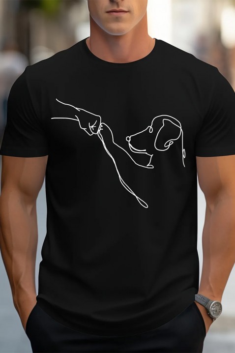 Muška majica MOJORO, Boja: crna, IVET.HR - MODERNA ODJEĆA