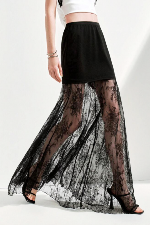 Suknja MALZANA, Boja: crna, IVET.HR - MODERNA ODJEĆA