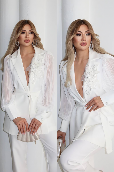 Komplet JILMERGA WHITE, Boja: bijela, IVET.HR - MODERNA ODJEĆA