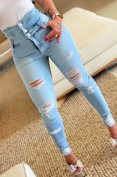 Traperice VERIANSA, Boja: plava, IVET.HR - MODERNA ODJEĆA