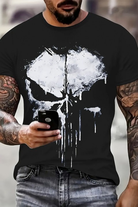 Muška majica MERGER, Boja: crna, IVET.HR - MODERNA ODJEĆA