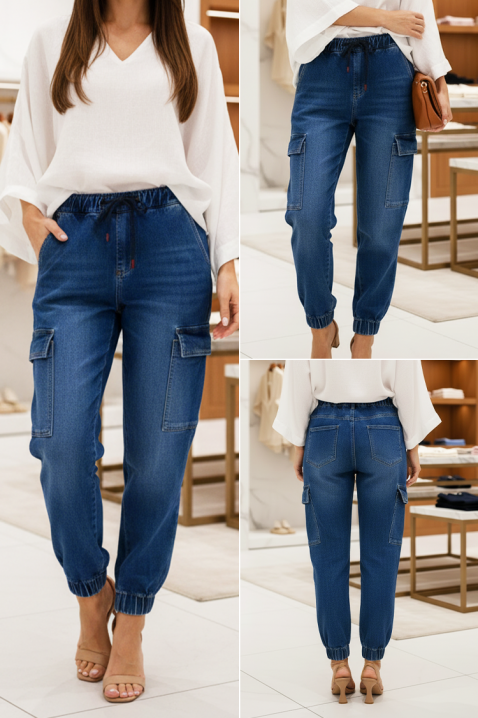 Traperice KARZOLA, Boja: plava, IVET.HR - MODERNA ODJEĆA