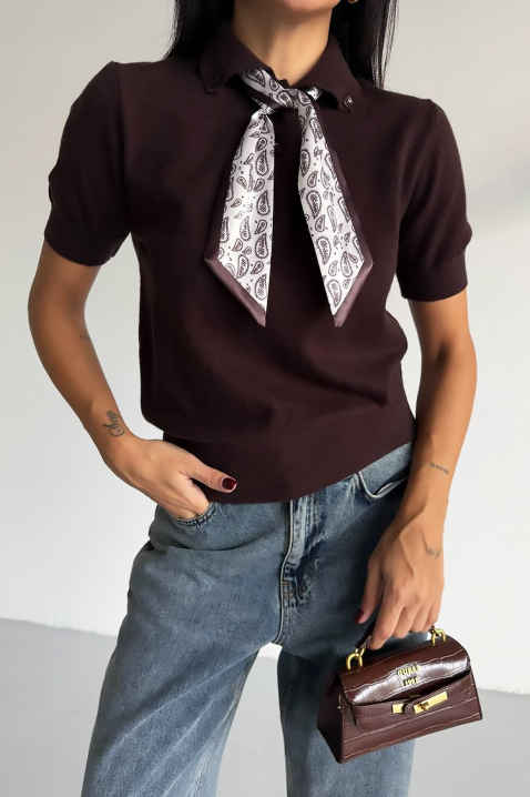 Top FLURENZA BROWN, Boja: smeđa, IVET.HR - MODERNA ODJEĆA