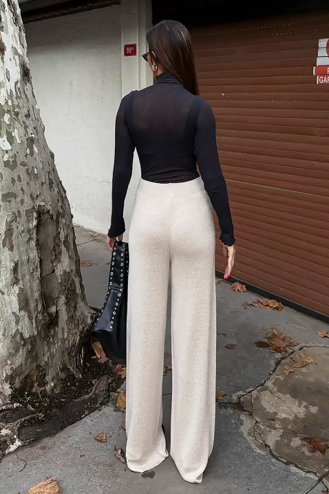 Hlače DAVERDA ECRU, Boja: drap, IVET.HR - MODERNA ODJEĆA