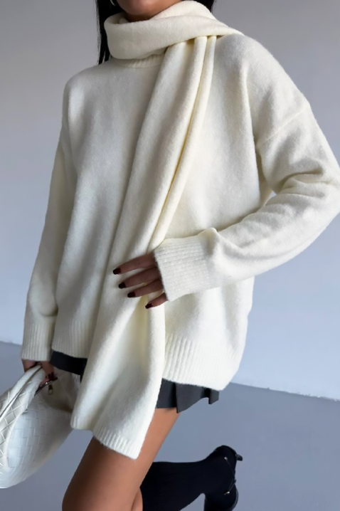 Džemper ERTILODA ECRU, Boja: drap, IVET.HR - MODERNA ODJEĆA