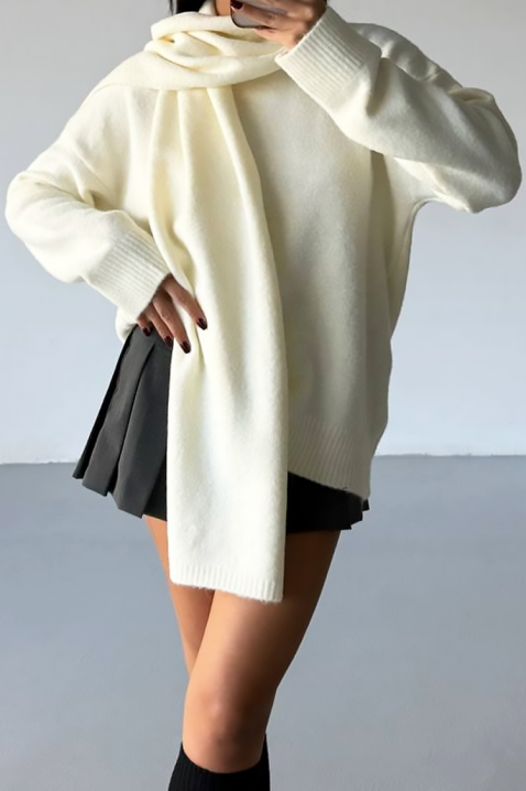 Džemper ERTILODA ECRU, Boja: drap, IVET.HR - MODERNA ODJEĆA