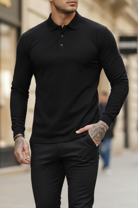 Muška bluza LEROJO BLACK, Boja: crna, IVET.HR - MODERNA ODJEĆA