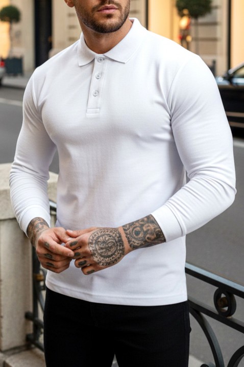 Muška bluza LEROJO WHITE, Boja: bijela, IVET.HR - MODERNA ODJEĆA