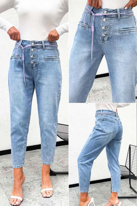 Traperice ORFOLDA, Boja: svijetlo plava, IVET.HR - MODERNA ODJEĆA