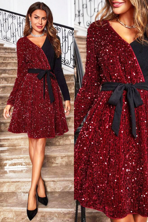 Haljina BENJIADA, Boja: crvena, IVET.HR - MODERNA ODJEĆA