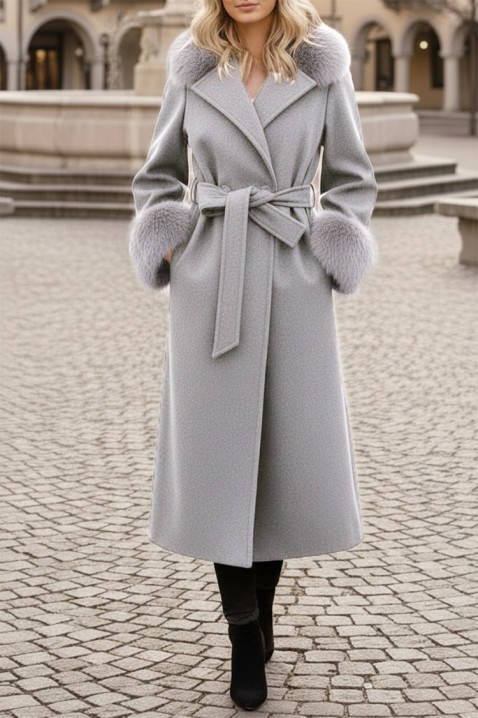 Kaput LUXINDA GREY, Boja: siva, IVET.HR - MODERNA ODJEĆA