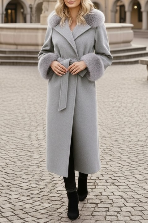 Kaput LUXINDA GREY, Boja: siva, IVET.HR - MODERNA ODJEĆA