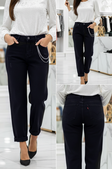 Traperice ULVINZA, Boja: crna, IVET.HR - MODERNA ODJEĆA